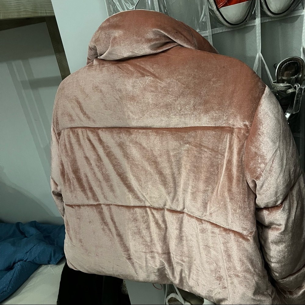 Pink Velvet ASOS Puffer - Picture 2 of 2